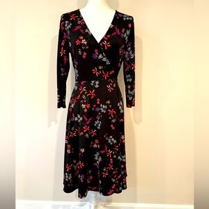 Banana Republic floral wrap dress. Size S